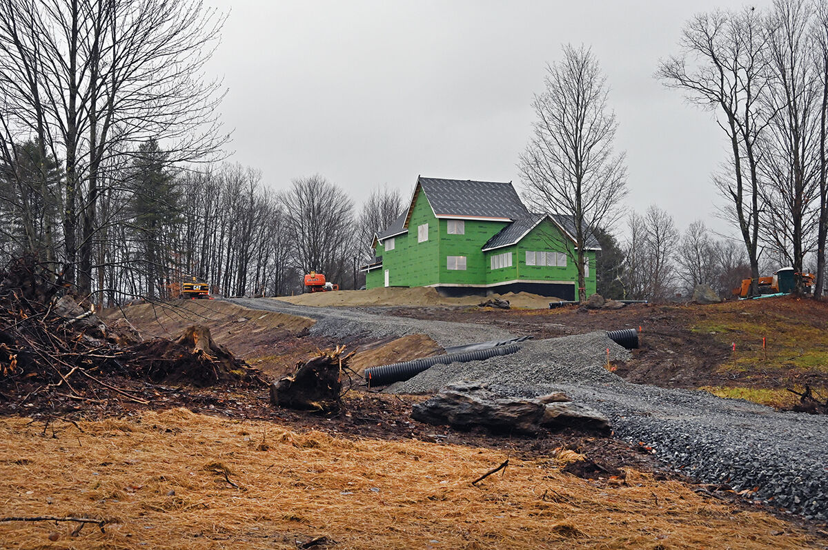 Covered Bridge Road house construction